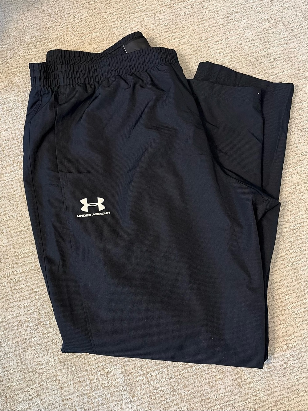 Under Armour Black Men's Training Joggers with Logo